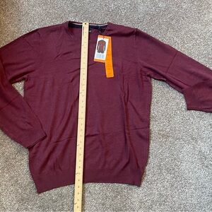 Men's Burgundy Sweater